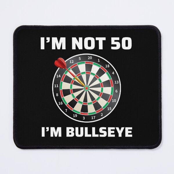 Item preview, Darts Players Bullseye Target Shooting Sport 50th Birthday Funny Gift designed and sold by CuteDesigns1.