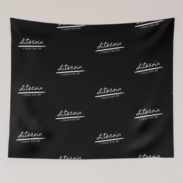 Item preview, Litecoin HODL LTC Cryptocurrency Simple Text designed and sold by Bitcoin-Fashion.