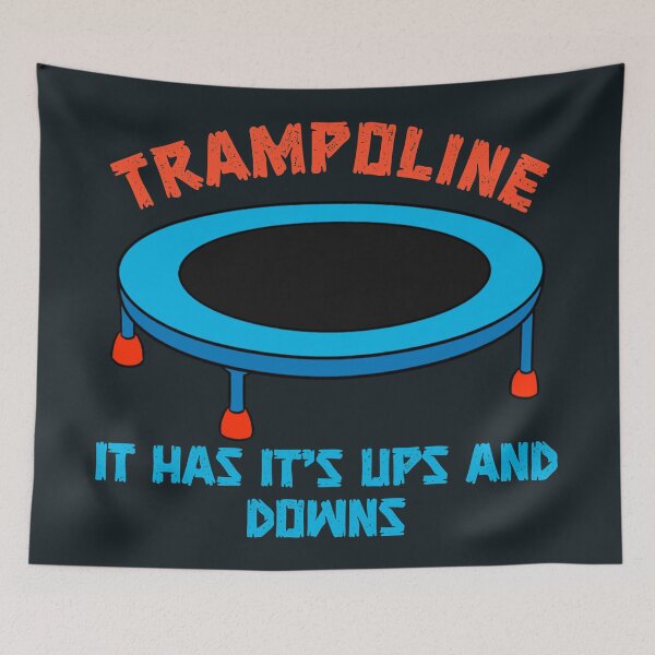 Item preview, Trampoline funny designed and sold by SidTastic .