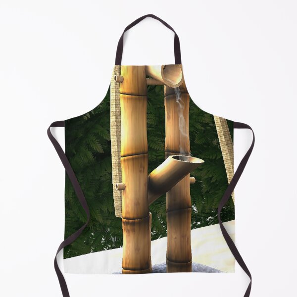 Item preview, bamboo fountain on a beach designed and sold by The Poette.