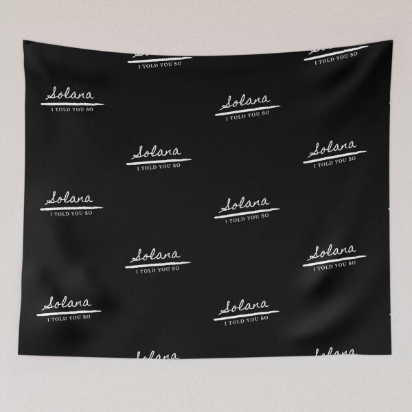 Item preview, Solana HODL SOL Cryptocurrency Simple Text designed and sold by Bitcoin-Fashion.