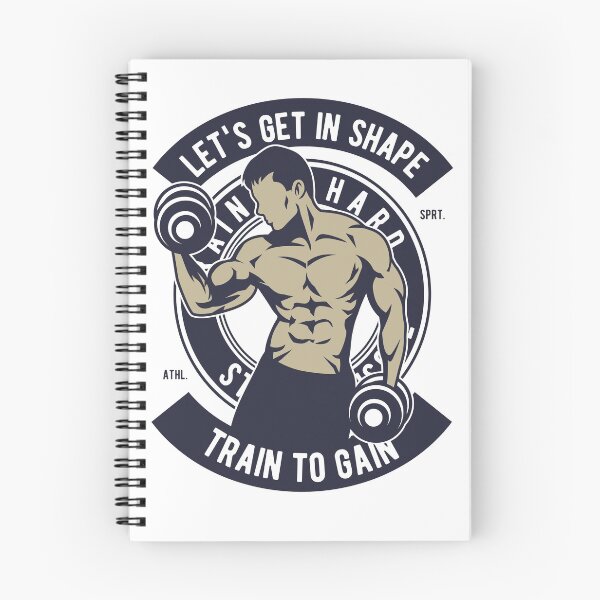 Item preview, Vintage fitness lover. Train to Gain. designed and sold by BeeMeCreative.