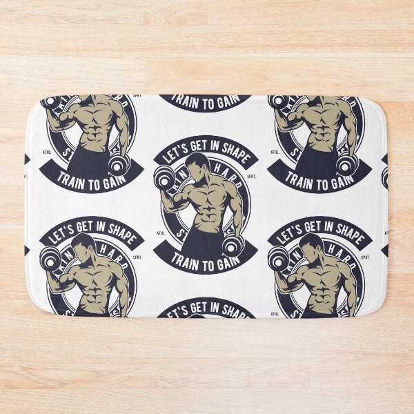 Item preview, Vintage fitness lover. Train to Gain. designed and sold by BeeMeCreative.
