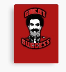 Borat - Great Success Canvas Print