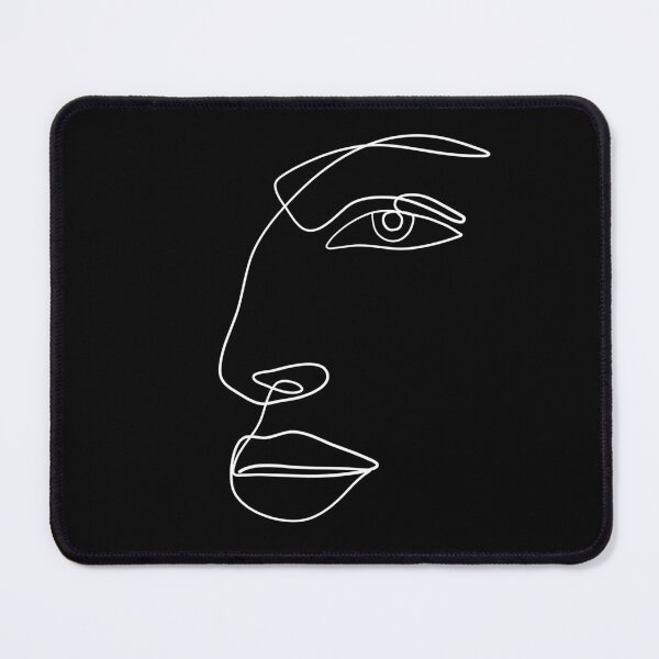 Item preview, minimalist face of woman designed and sold by Createchvity.