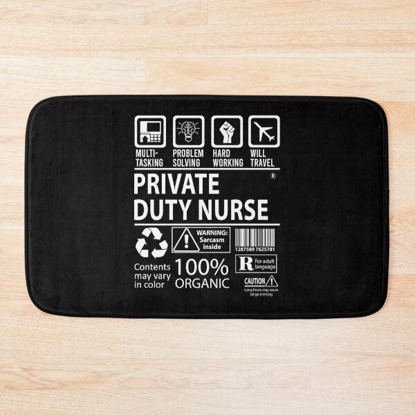Item preview, Private Duty Nurse T Shirt - MultiTasking Certified Job Gift Item Tee designed and sold by sabinacsnm.