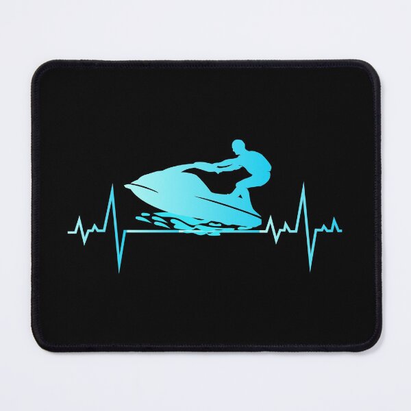 Item preview, Jet Ski Water Sports Boat Sea Summer Beach Heartbeat designed and sold by CuteDesigns1.