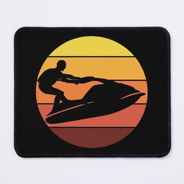 Item preview, Jet Ski Water Sports Boat Sea Summer Beach Vintage Retro designed and sold by CuteDesigns1.