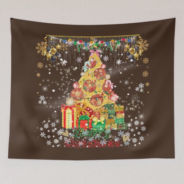Item preview, Pizza Christmas Tree!! - Happy Pizzamas - Slice Pizza Christmas Tree!! designed and sold by SoffyLee586.