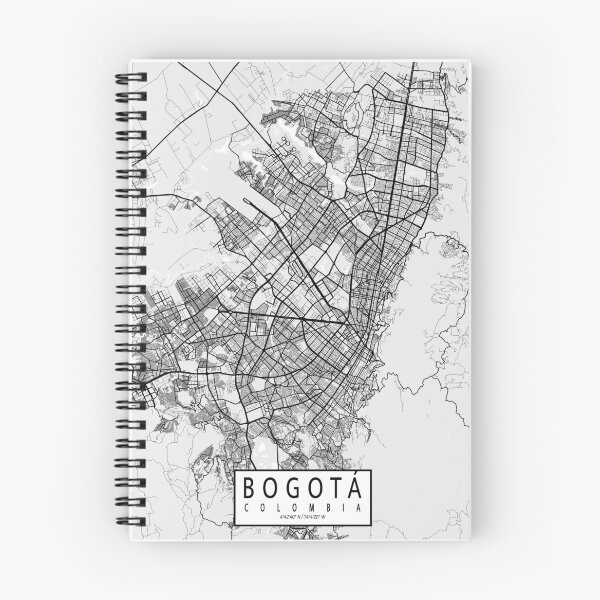 Item preview, Bogota City Map of Colombia - Light designed and sold by deMAP.