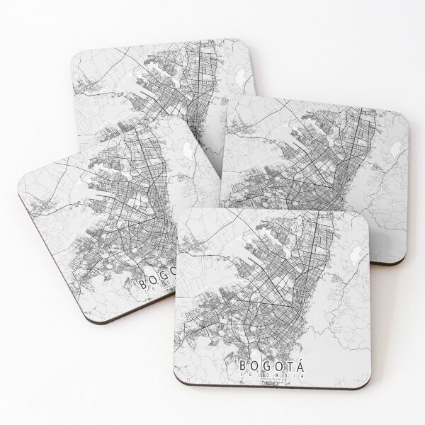 Item preview, Bogota City Map of Colombia - Light designed and sold by deMAP.