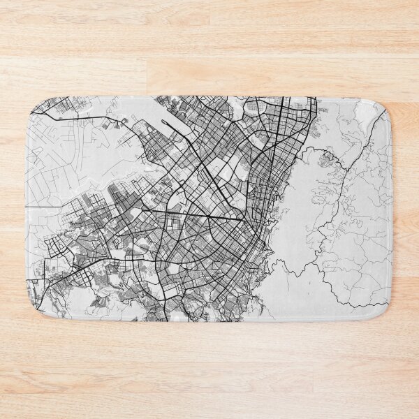 Item preview, Bogota City Map of Colombia - Light designed and sold by deMAP.