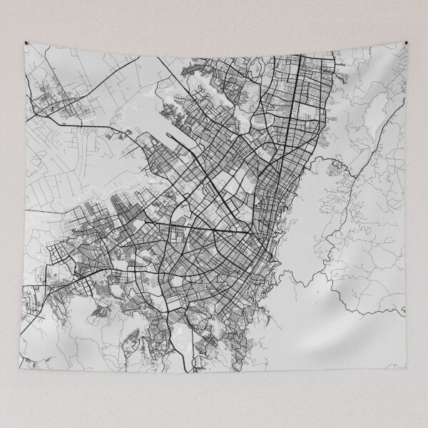 Item preview, Bogota City Map of Colombia - Light designed and sold by deMAP.