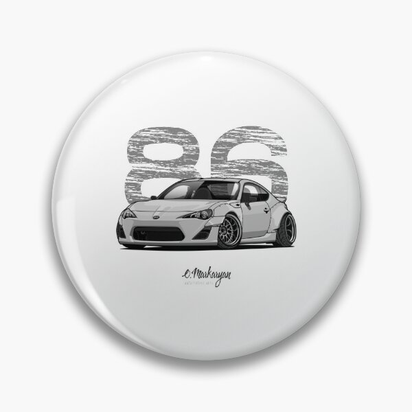 Item preview, GT86 whitegrey designed and sold by LaPlumeDeFleur.