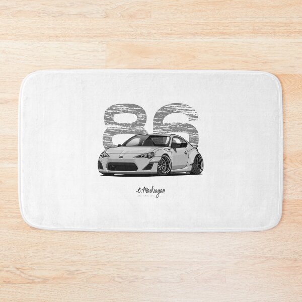 Item preview, GT86 whitegrey designed and sold by LaPlumeDeFleur.