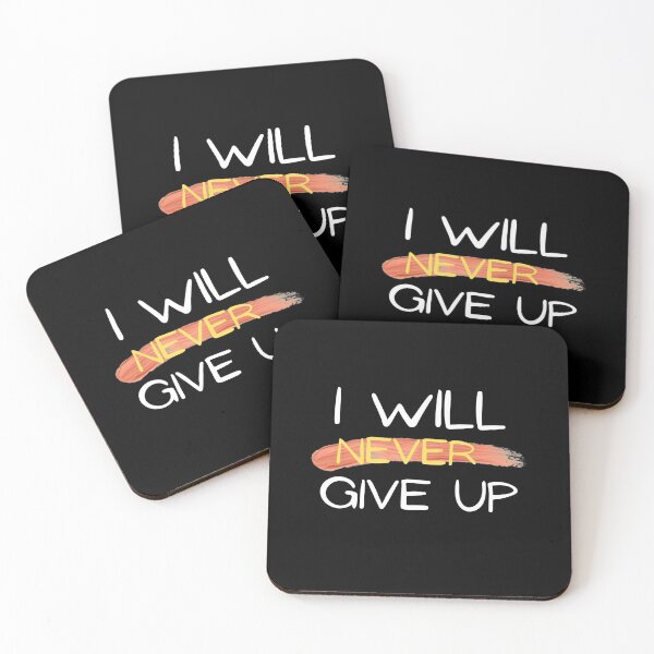 Item preview, i will never give up designed and sold by TThousand.
