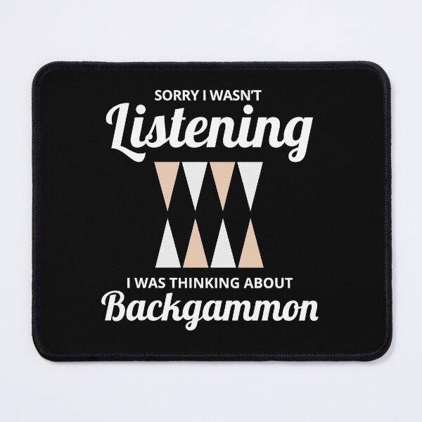 Item preview, Backgammon Player Board Game Funny Sayings Gift designed and sold by CuteDesigns1.