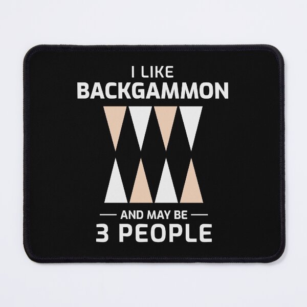 Item preview, Backgammon Player Board Game Funny Sayings Gift designed and sold by CuteDesigns1.