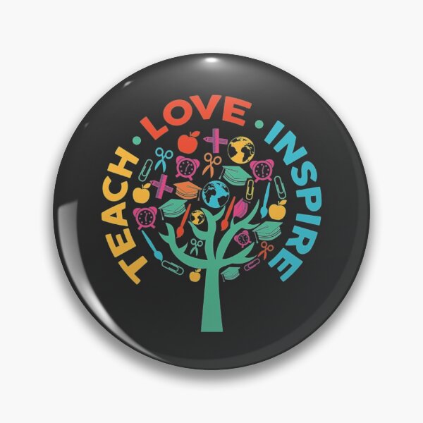 Item preview, Teach Love Inspire Primary school Teacher designed and sold by Gcinn.