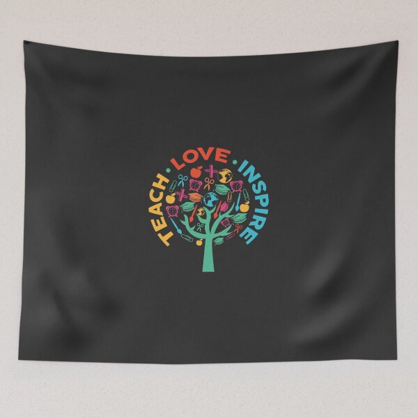 Item preview, Teach Love Inspire Primary school Teacher designed and sold by Gcinn.