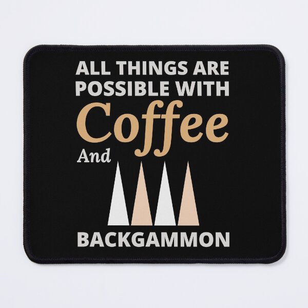 Item preview, Backgammon Player Board Game Coffee Funny Gift designed and sold by CuteDesigns1.
