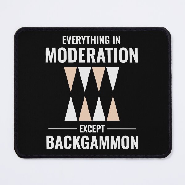 Item preview, Backgammon Player Board Game Funny Sayings Gift designed and sold by CuteDesigns1.