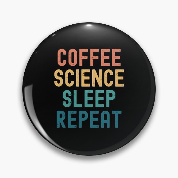 Item preview, Coffee Science Sleep Repeat - Funny Science & Coffee Gift designed and sold by kindxinn.