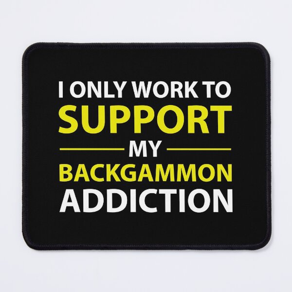 Item preview, Backgammon Player Board Game Funny Sayings Gift designed and sold by CuteDesigns1.