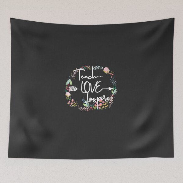 Item preview, Teach Love Inspire Teacher Inspirational Quote Motivation designed and sold by Gcinn.