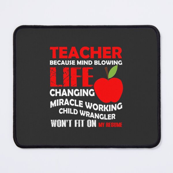 Item preview, Teacher Because Mind Blowing Life Changing designed and sold by Gcinn.