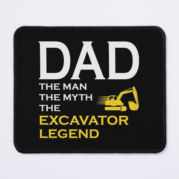Item preview, Excavator Heavy Equipment Operator Dad Fathers day designed and sold by CuteDesigns1.