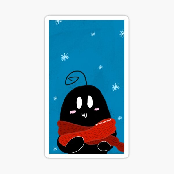 stardew-valley-krobus-winter-wonderland-sticker-for-sale-by