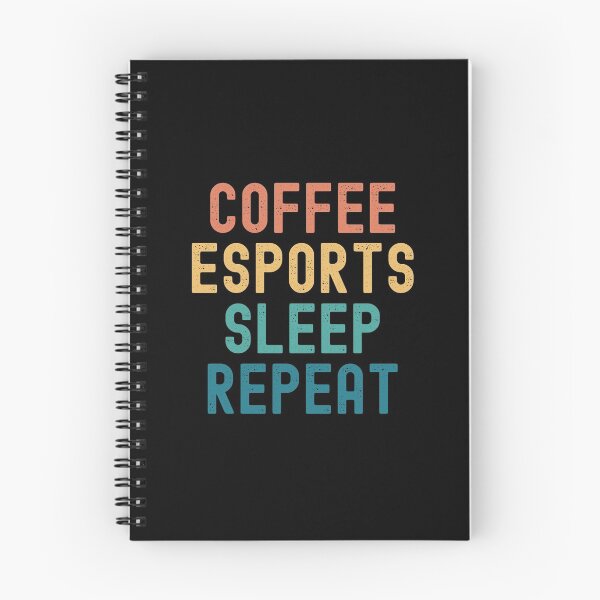 Item preview, Coffee eSports Sleep Repeat - Funny eSports & Coffee Gift designed and sold by kindxinn.
