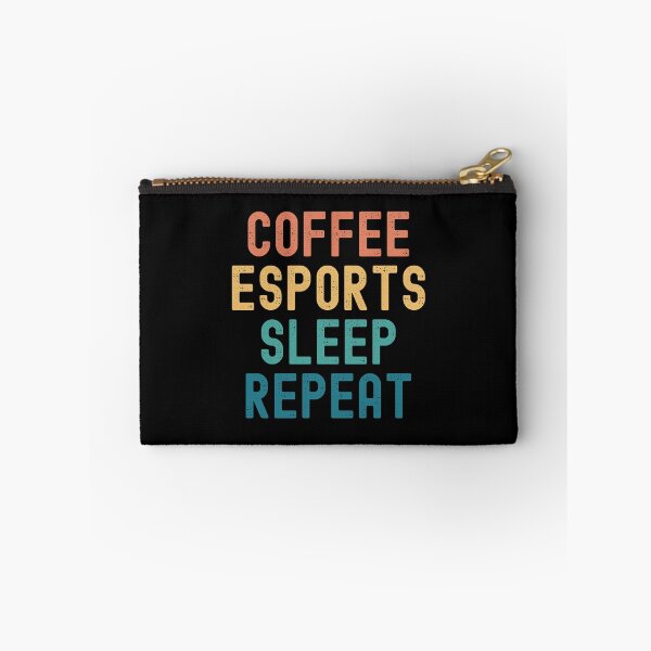 Item preview, Coffee eSports Sleep Repeat - Funny eSports & Coffee Gift designed and sold by kindxinn.