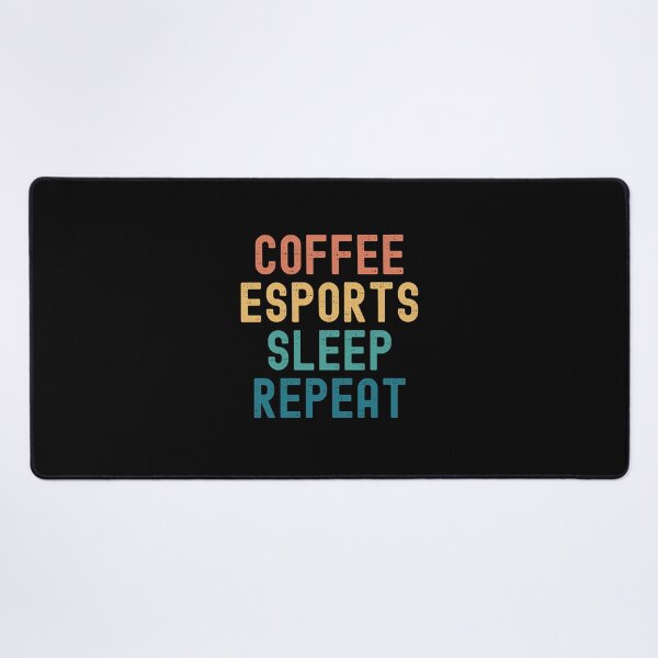 Item preview, Coffee eSports Sleep Repeat - Funny eSports & Coffee Gift designed and sold by kindxinn.