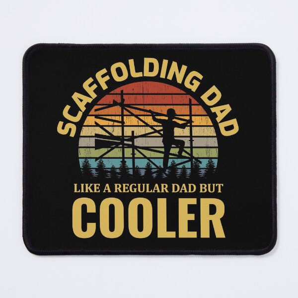 Item preview, Scaffolder Scaffold Scaffolding Dad Fathers day Vintage Retro designed and sold by CuteDesigns1.