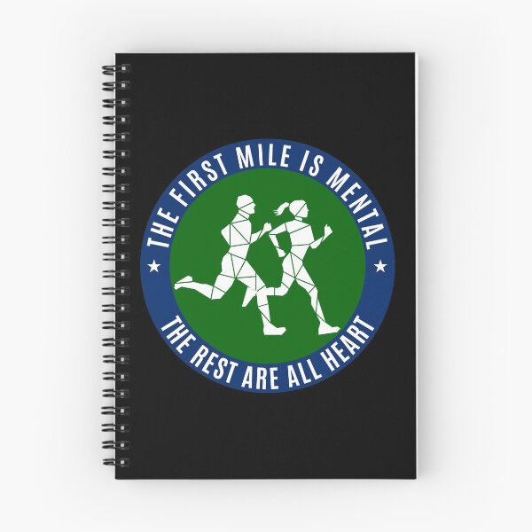 Item preview, THE FIRST MILE IS MENTAL designed and sold by the Zarock Shop.