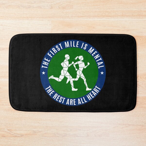 Item preview, THE FIRST MILE IS MENTAL designed and sold by the Zarock Shop.