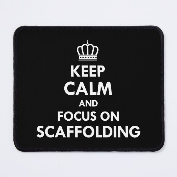 Item preview, Scaffolder Scaffold Builder Scaffolding Platform Worker Funny Sayings designed and sold by CuteDesigns1.