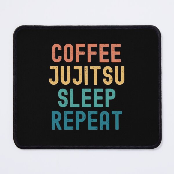 Item preview, Coffee Jujitsu Sleep Repeat - Funny Jujitsu & Coffee Gift designed and sold by kindxinn.