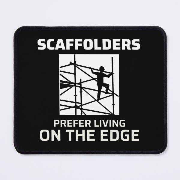 Item preview, Scaffolder Scaffold Builder Scaffolding Platform Worker Funny Sayings designed and sold by CuteDesigns1.