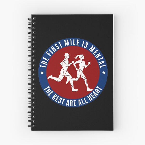Item preview, THE FIRST MILE IS MENTAL designed and sold by the Zarock Shop.