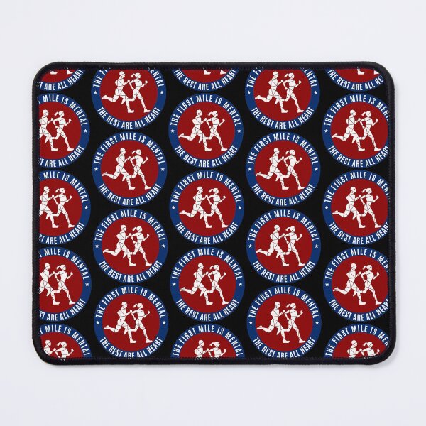 Item preview, THE FIRST MILE IS MENTAL designed and sold by the Zarock Shop.