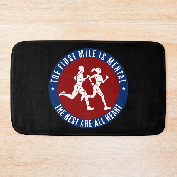 Item preview, THE FIRST MILE IS MENTAL designed and sold by the Zarock Shop.