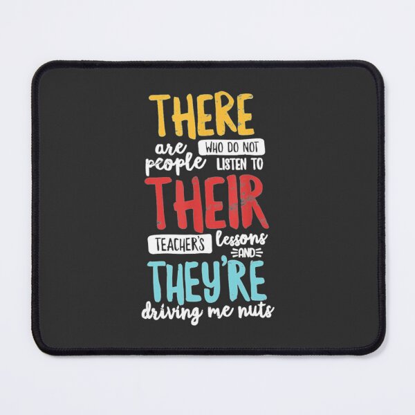 Item preview, There Their They&39;re English Grammar Teacher Distress designed and sold by Gcinn.