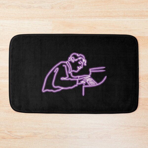 Item preview, Pianist Neon Drawing designed and sold by lovepoem7.