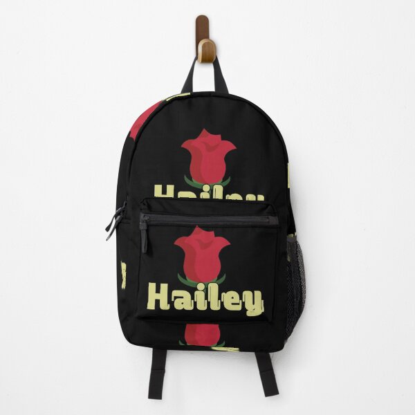 Item preview, Name Hailey Lettering With Red Rose designed and sold by Delandor.