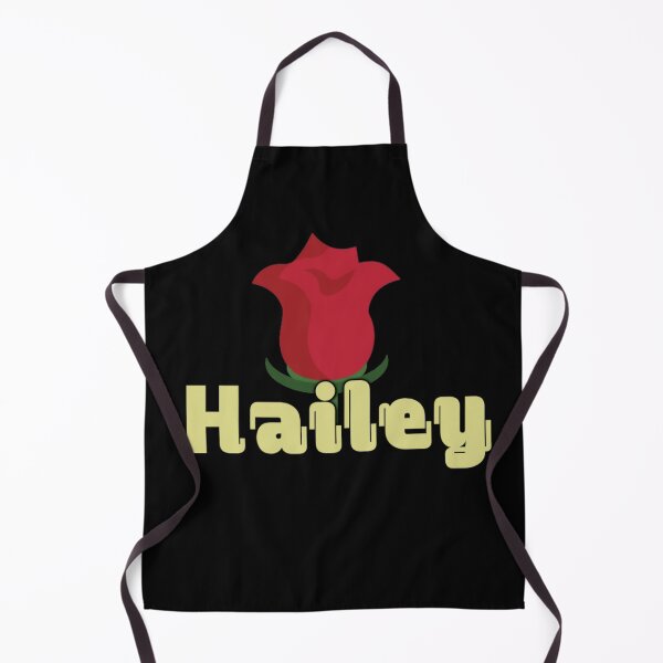 Item preview, Name Hailey Lettering With Red Rose designed and sold by Delandor.