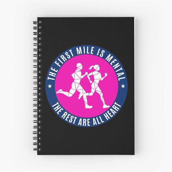 Item preview, THE FIRST MILE IS MENTAL designed and sold by the Zarock Shop.