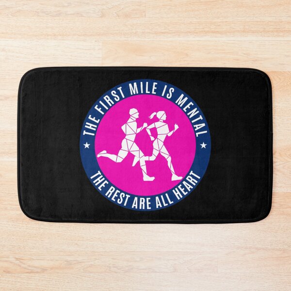 Item preview, THE FIRST MILE IS MENTAL designed and sold by the Zarock Shop.